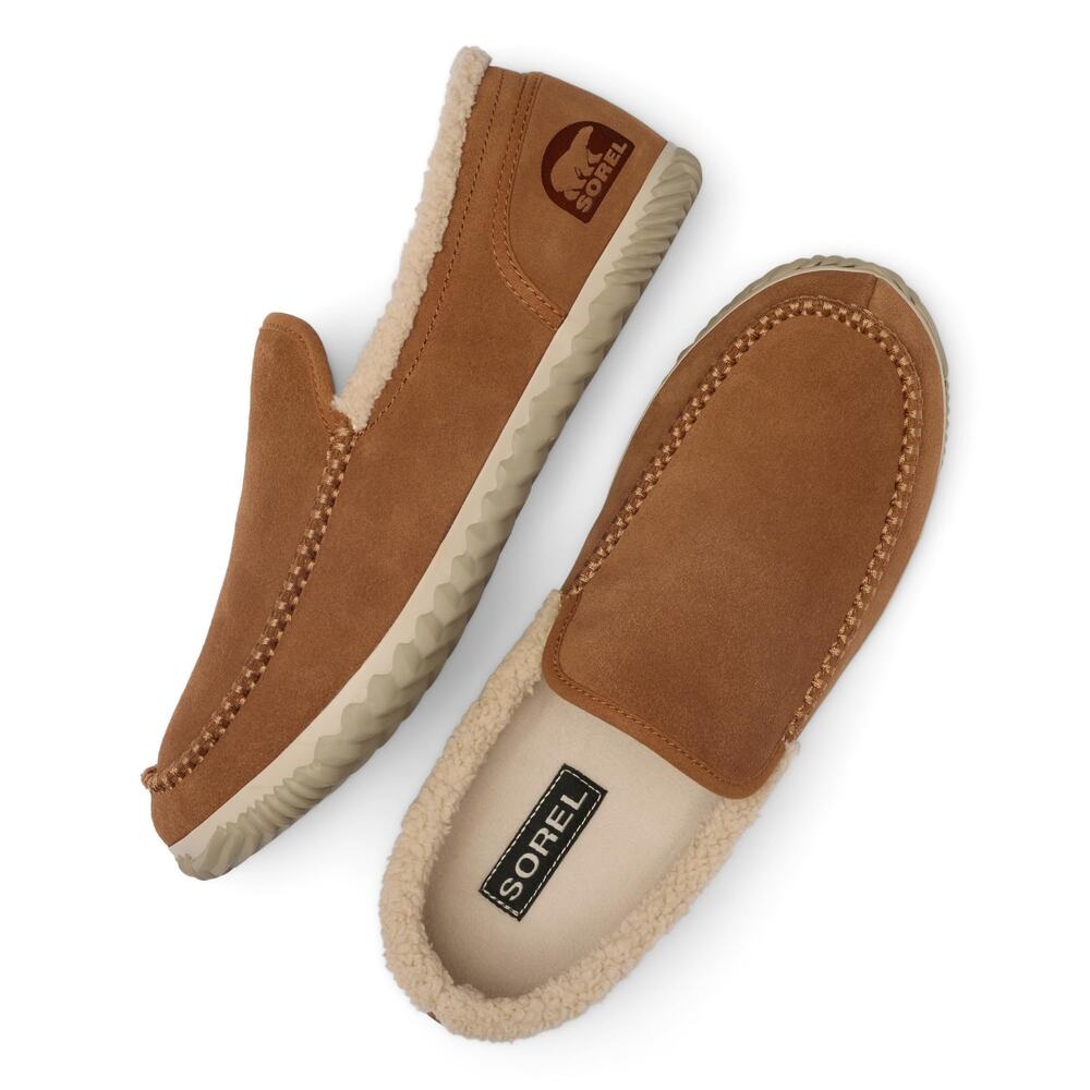 NWT SOREL Men's Dude Moc Slipper - Elk - 10 US - Picture 3 of 7